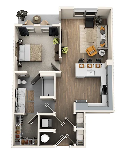 Floor plan A6a