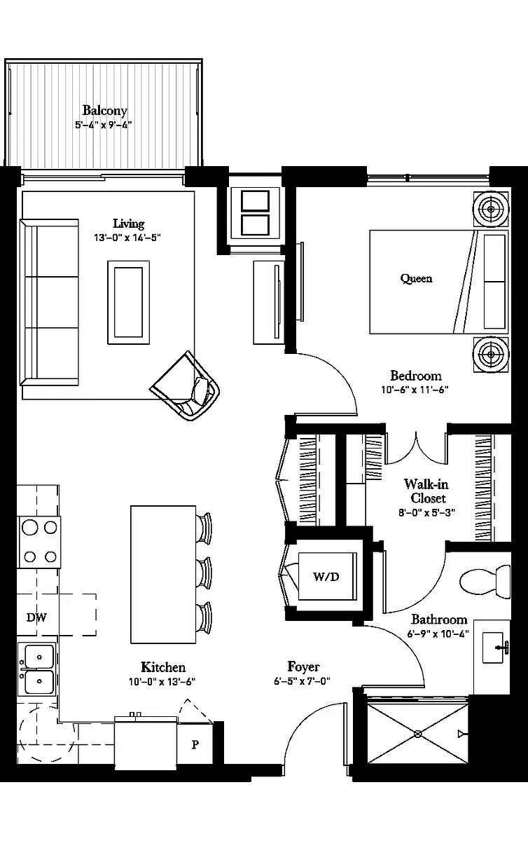 Floor plan Daisy (A3.1)
