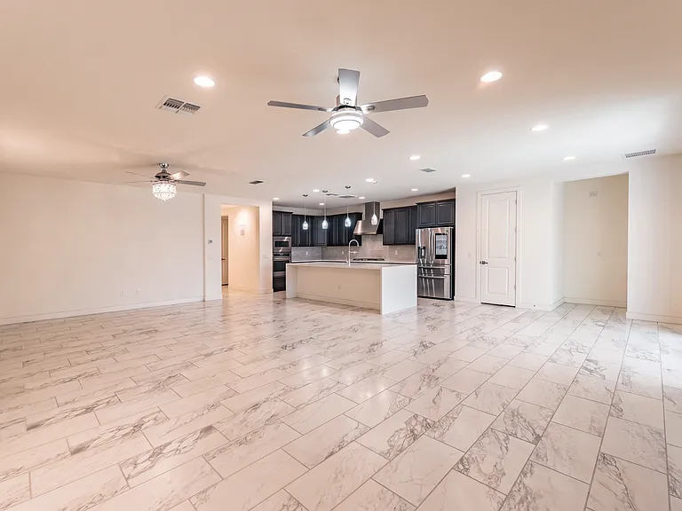 Living & Open Kitchen