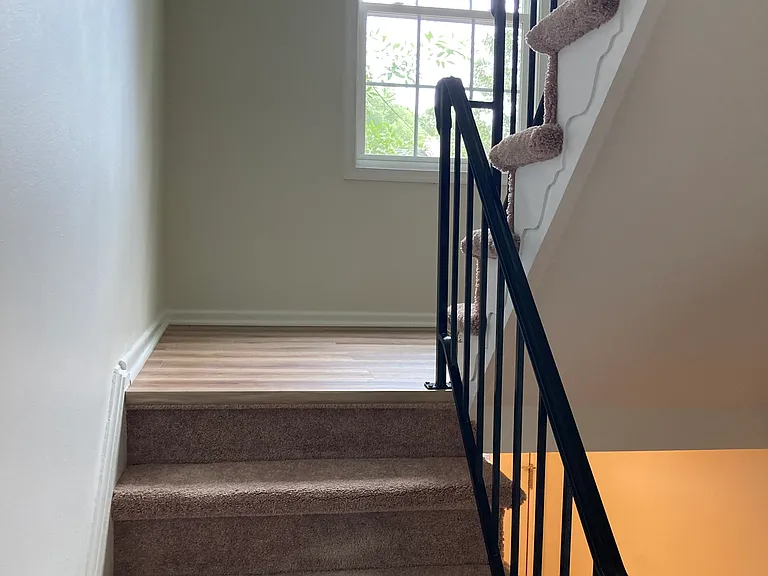 Stairs.