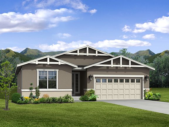 Craftsman Exterior Photo representing home to be built and may demonstrate optional features