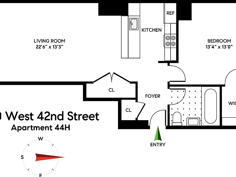 350 W 42nd St #44H — Photo 2