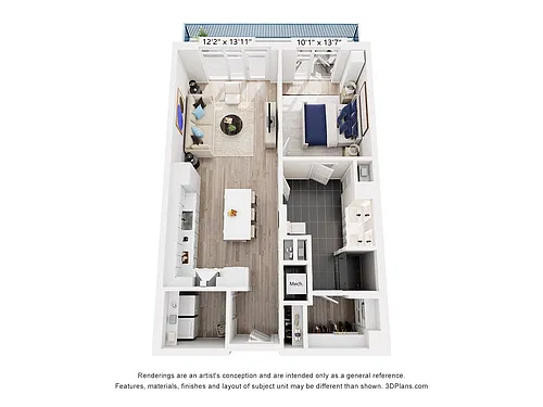 Floor plan A18