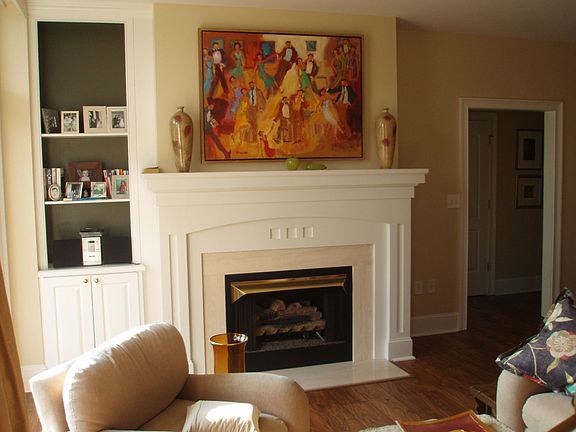 Fireplace in Living Room