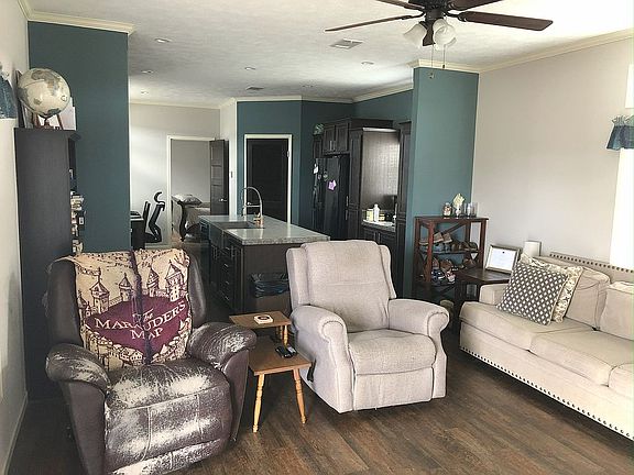 Living room to kitchen