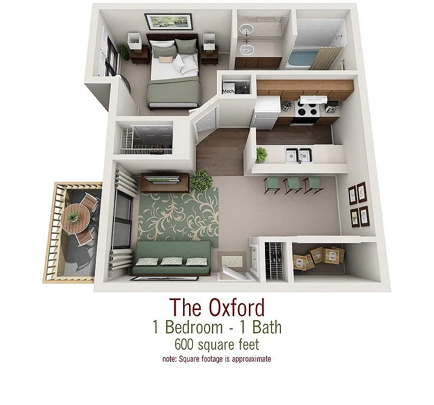 Floor plan Oxford