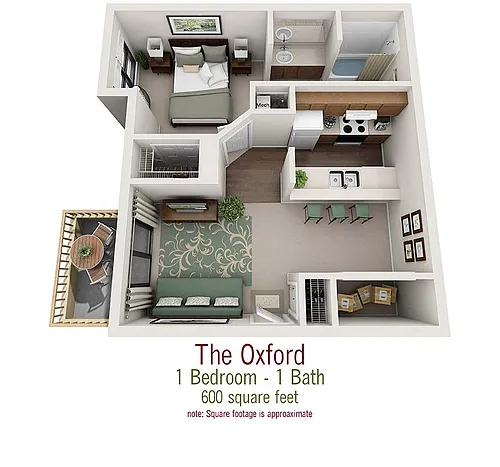 Floor plan Oxford