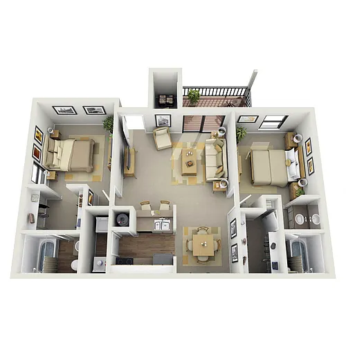 Floor plan B2 - Destiny