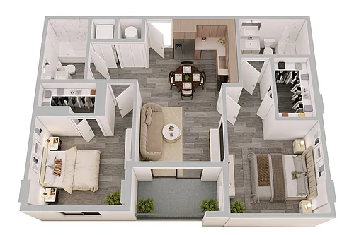 Floor plan B2