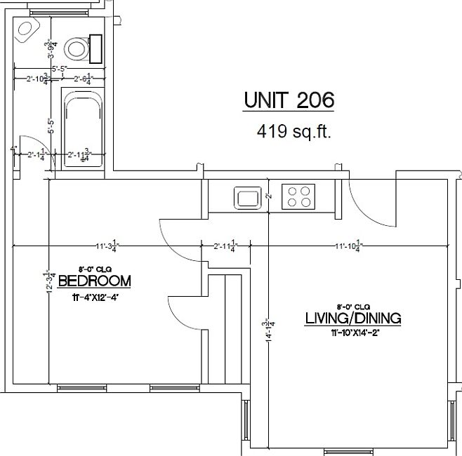2nd image of 114 W Washington St APT 206