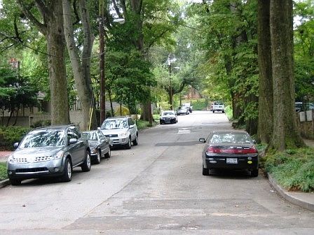View from front yard