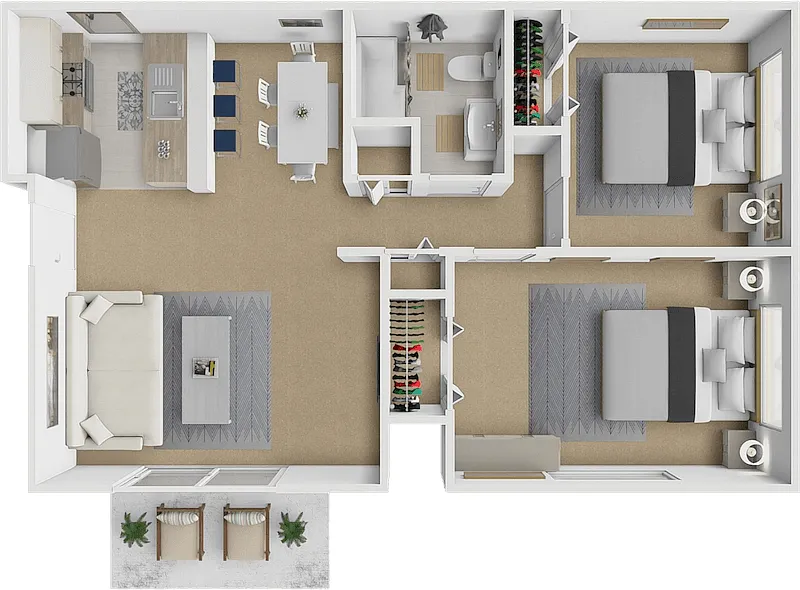 Floor plan Langley