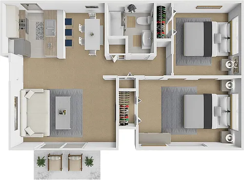 Floor plan Langley