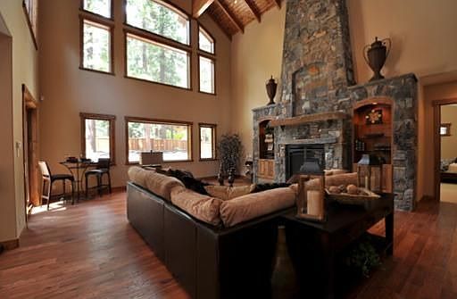 Great Room w/soaring ceiling