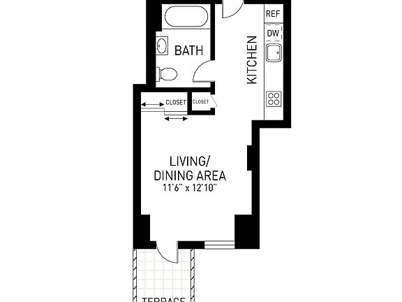 2nd image of 1333 Broadway #1103