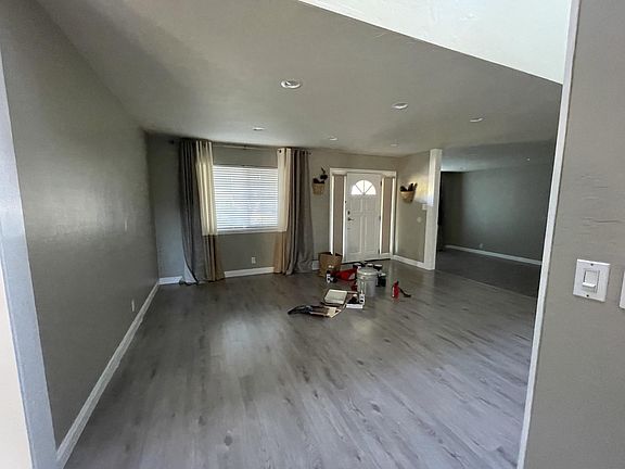 Front door and the dinning room