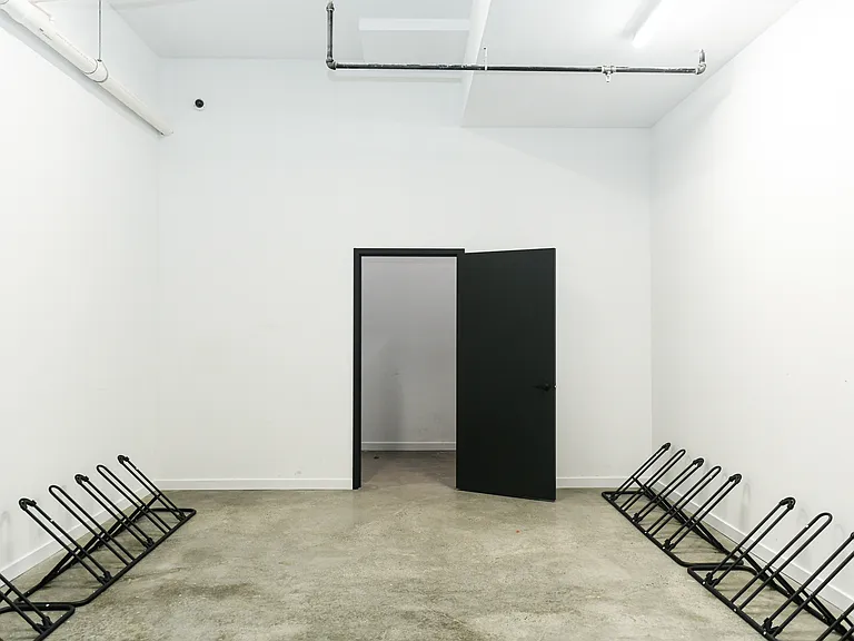 bike storage and package room