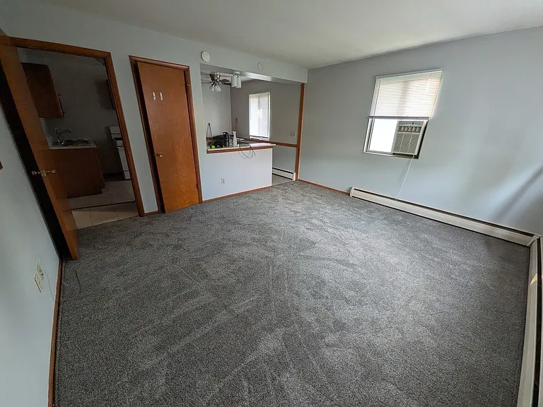 View of living room from the front door