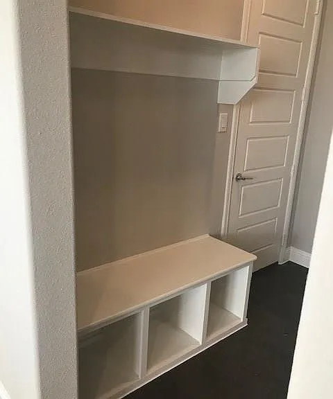 Mud room area