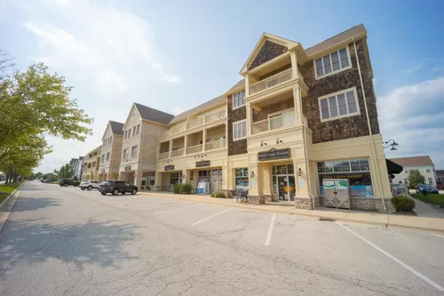 Apartments above retail and commercial space - Village at Mill Creek