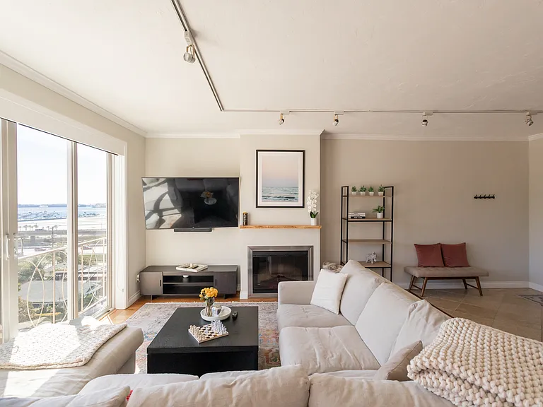Living room with lots of open space