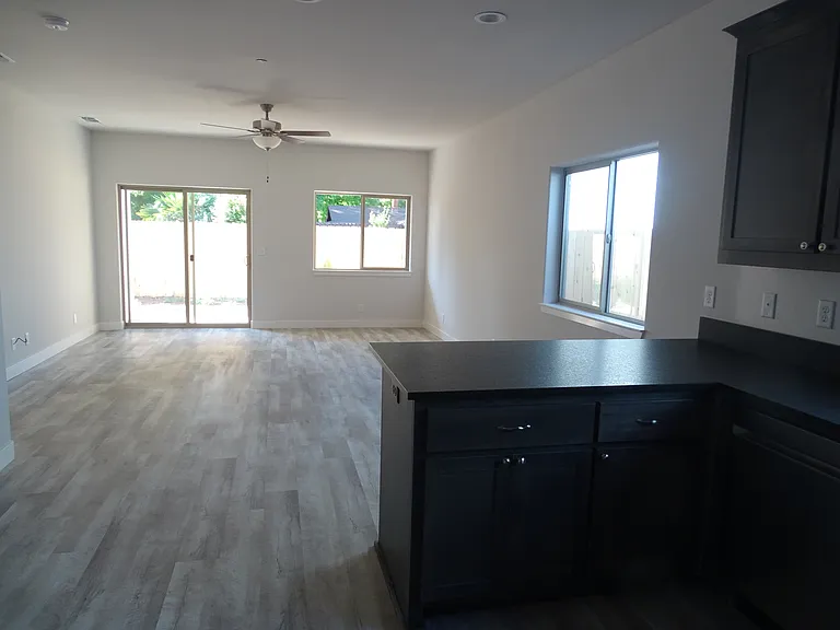 Open floor plan with Eastern & Northern light in main living area - all double pain windows.