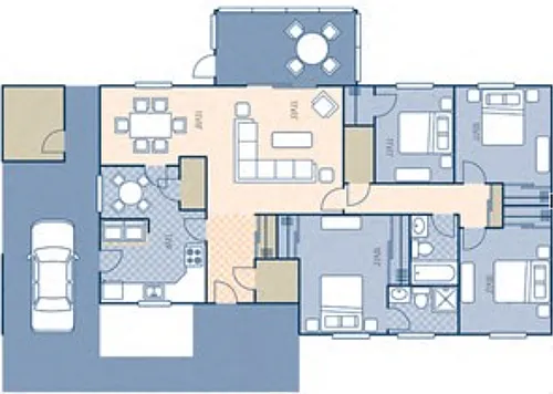Floor plan Menrive A and B 1339