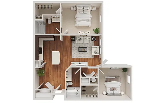 Floor plan B1