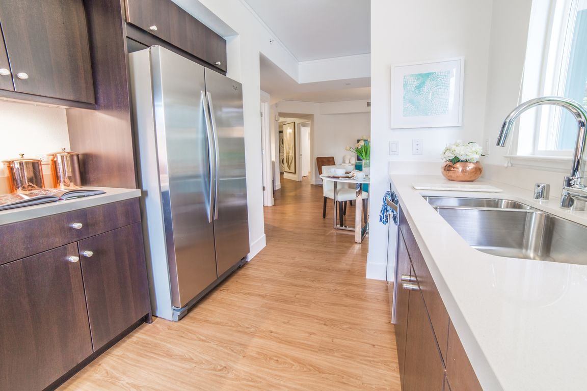 Coveted stainless steel-french door refrigerators and under cabinet lighting