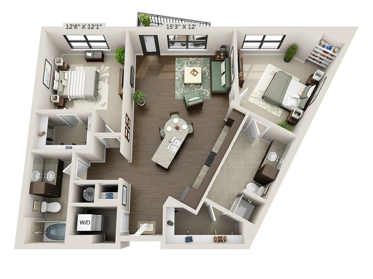 Floor plan Jump (B2C)