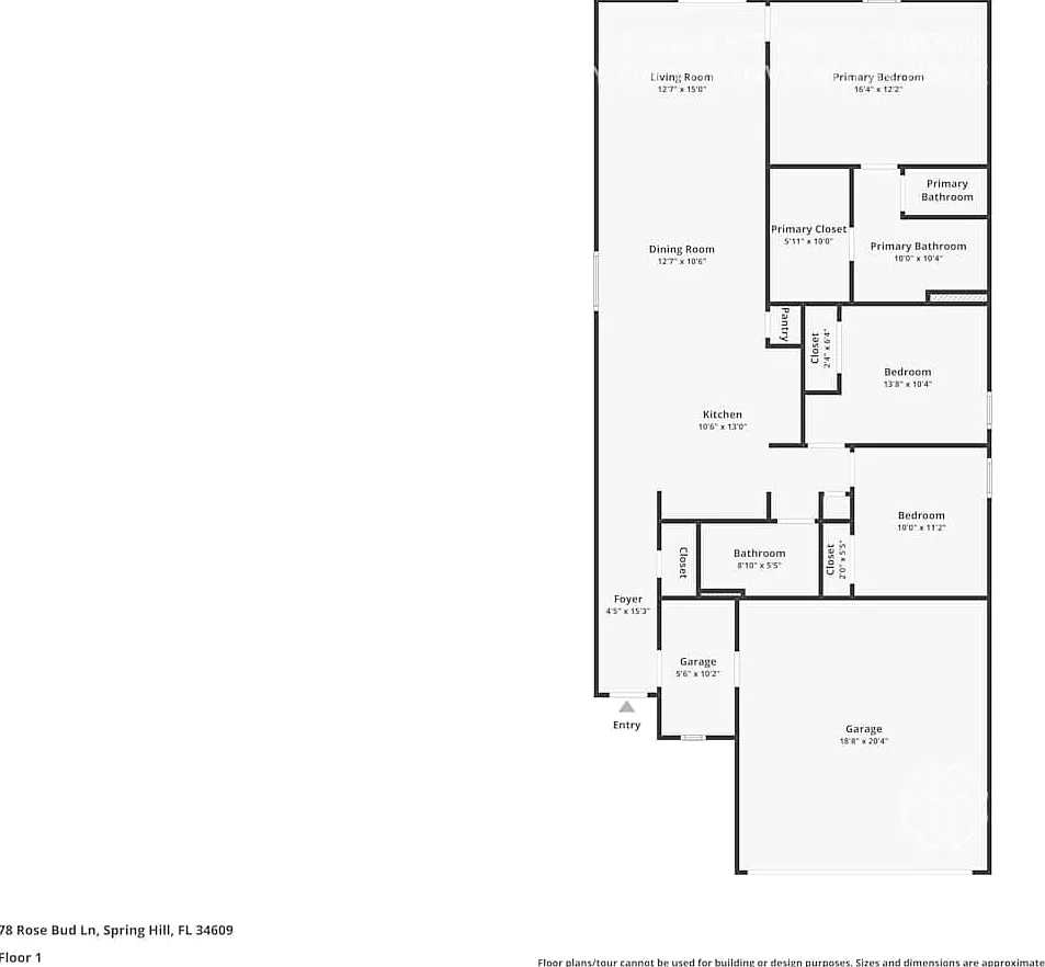 78 Rose Bud Ln Spring Hill, FL 34609 — Photo 2
