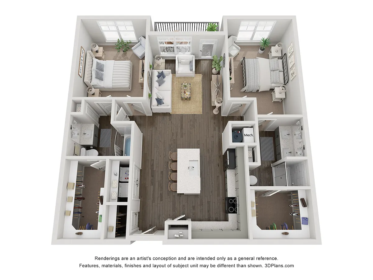 Floor plan Hemmingway