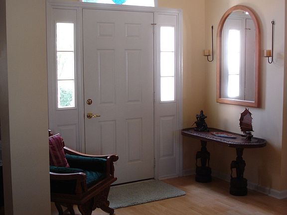 Foyer area welcomes guests to your new home.