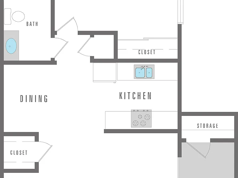 1 Bedroom 1 Bath 1 Bedroom 1 Bath