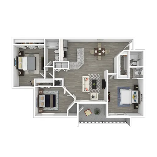 Floor plan Sycamore - West