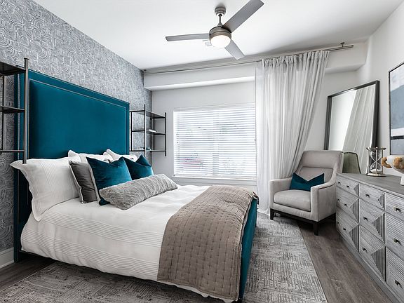 Spacious Bedroom with Oversized Windows