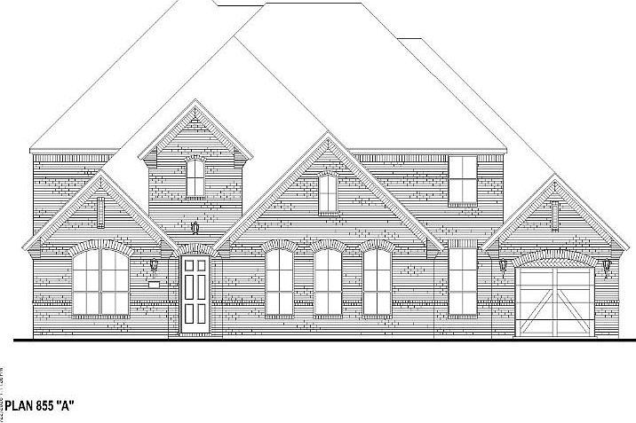 Plan 855 Elevation A