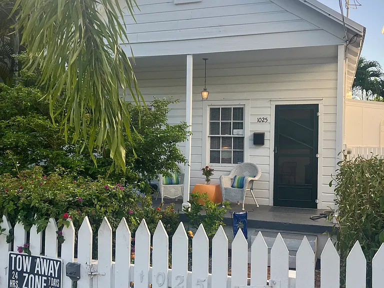 We own the parcel in front of the home for parking