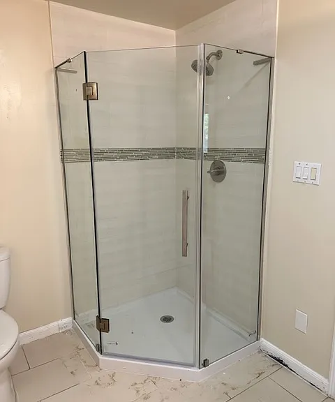 new shower
