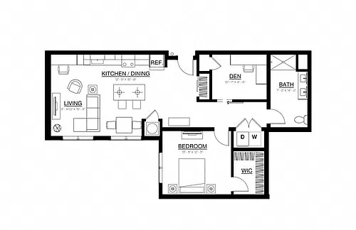 Floor plan B1