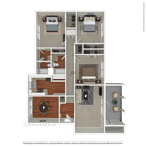Floor plan The Biltmore