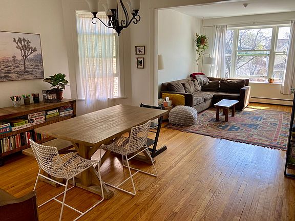 Dining and living rooms