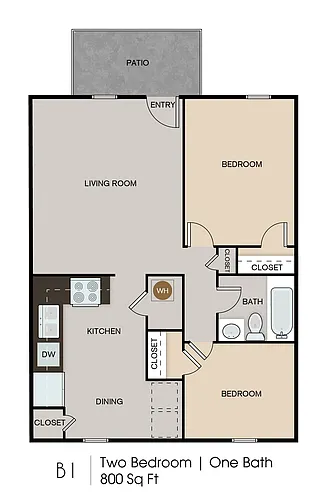 Floor plan B1