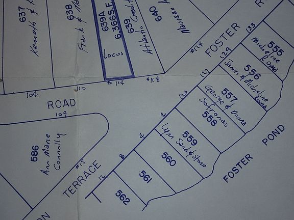 Plan view Lot #114 & #118  