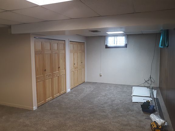 Old bedroom in basement