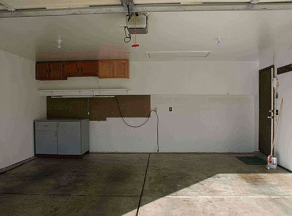 Two car garage