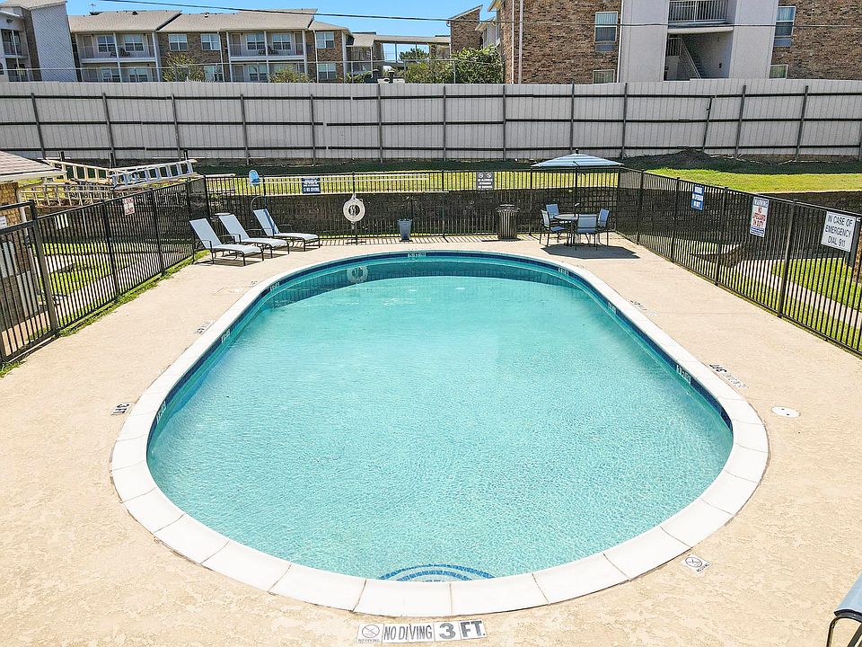 Our sparkling pool and deck area