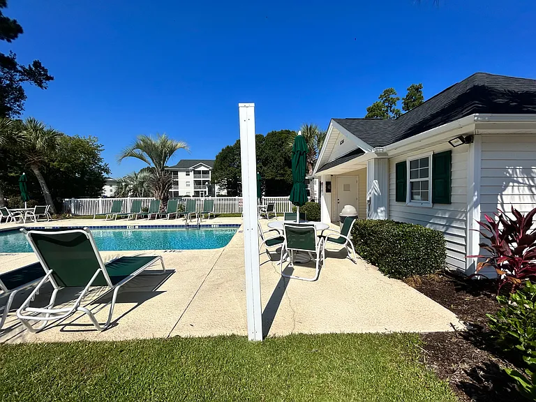 Pool and Pool House