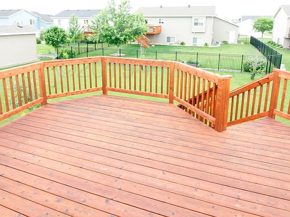 oversized deck
