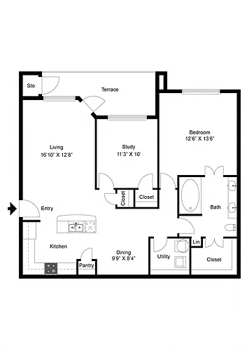 Floor plan B1